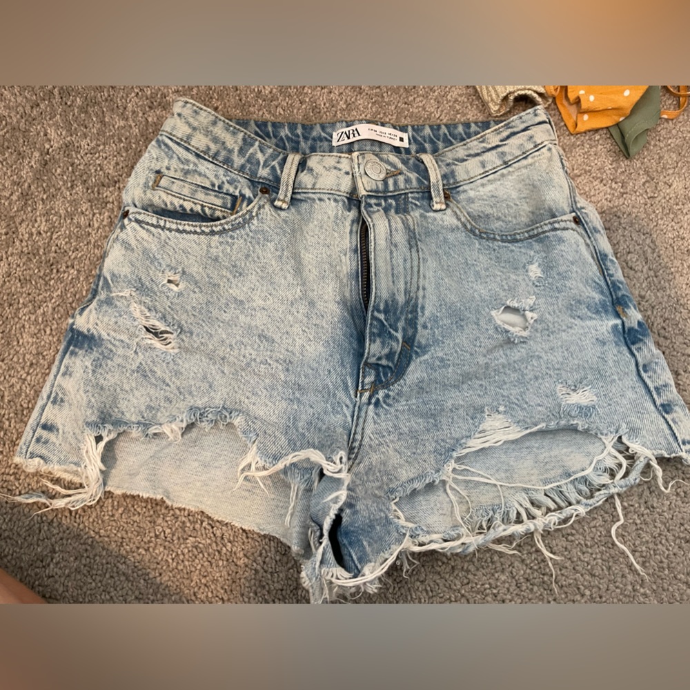 Zara jean shorts